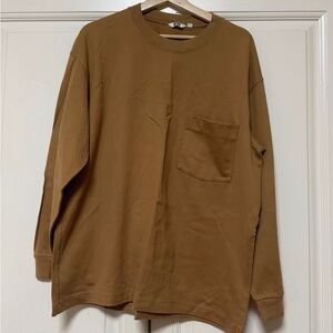 Men's Brown Long Sleeve Shirt